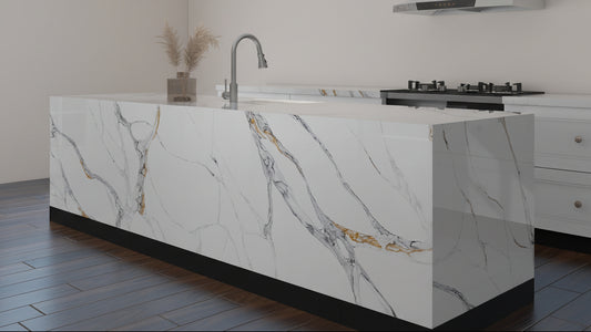 Pearl 3cm Quartz Crema Marfil Countertop - Self Pick Up Only