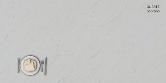 Pearl 3cm Quartz Soprano Countertop - Self Pick Up Only