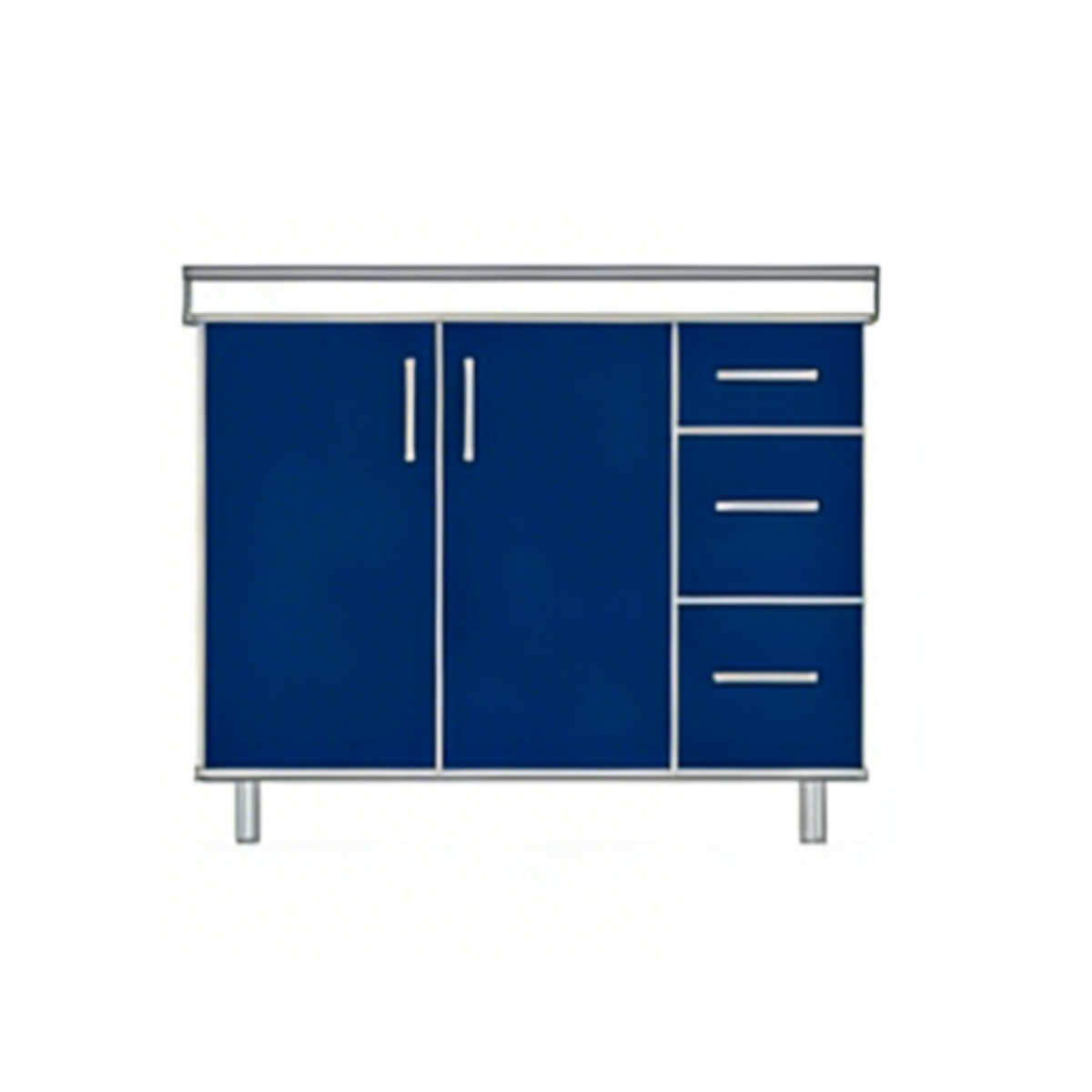 Vanity 21” Deep Cabinets