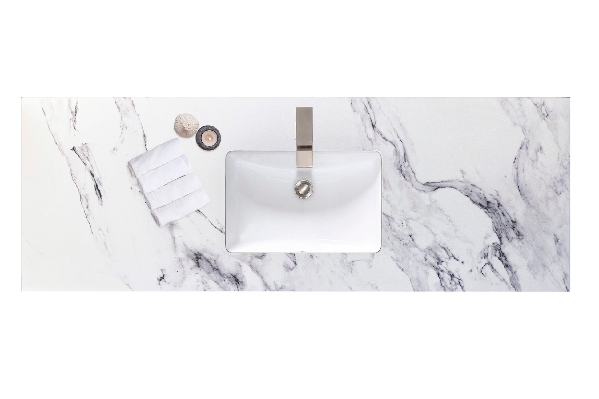 Pearl Calacatta Cloud Vanity Precut Countertop - SELF PICK UP ONLY