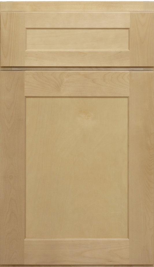 ZC Building Supply Wall 18" - Natural Shaker 18 Inches Wall Cabinet