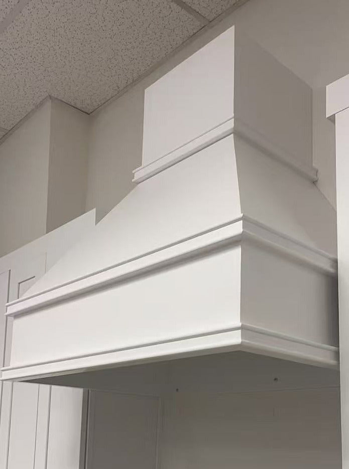 zcbuildingsupplynew Pure White Range Hood Cover-36”