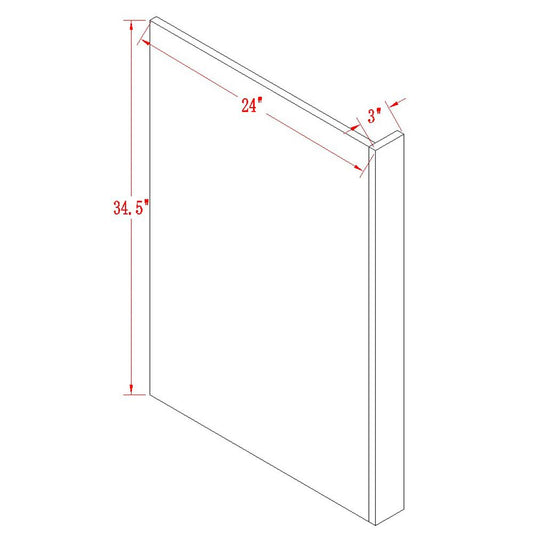 Pearl Natural Shaker DWP-24" x 34.5"H-
