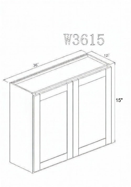 Pearl Wall 36" - Pure White 36 Inches Wall Cabinet