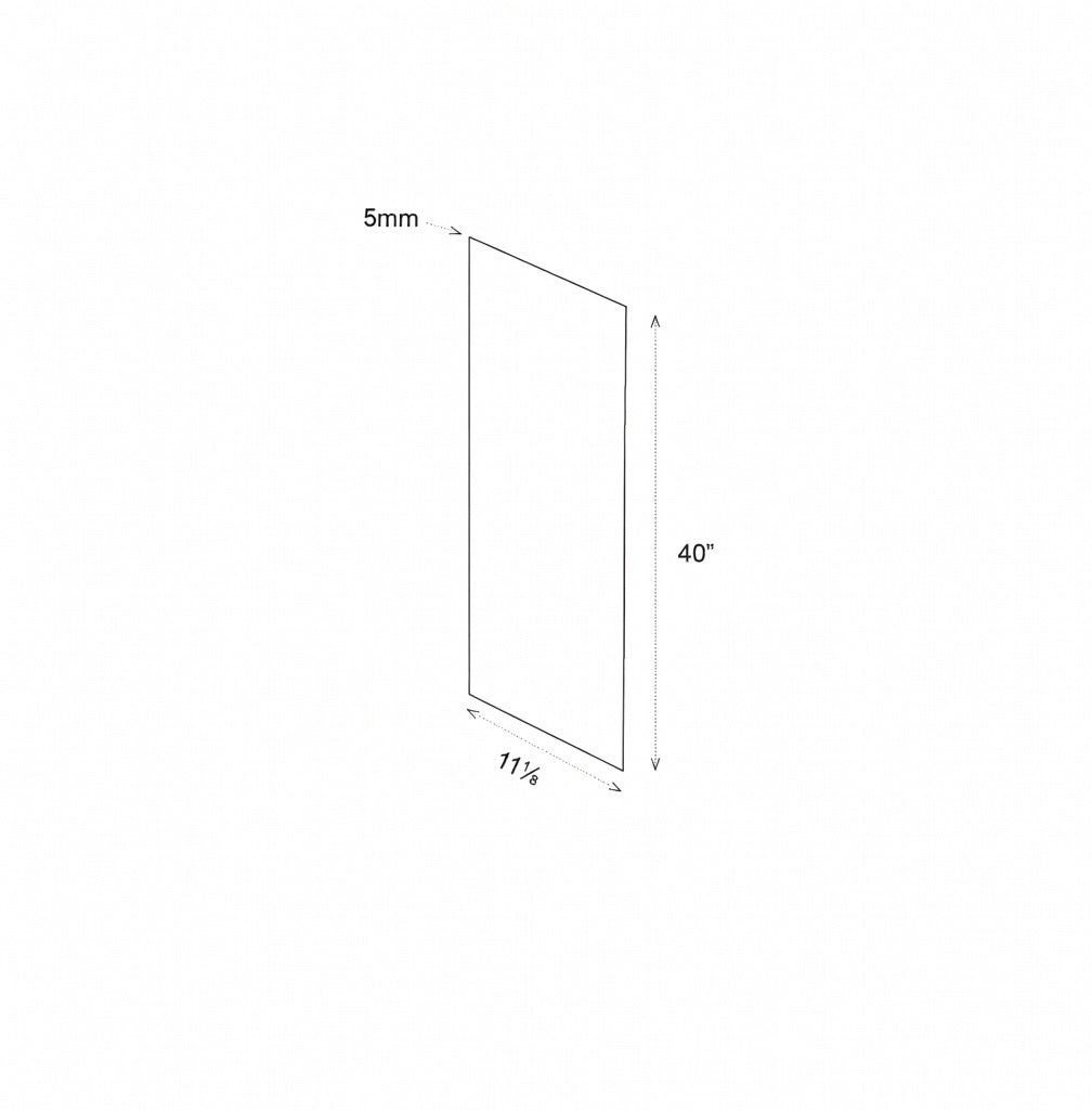 Pearl Natural Shaker Wall side Panel